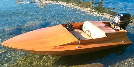 Homemade mini speed boat plans, john scalzo, sculling ...