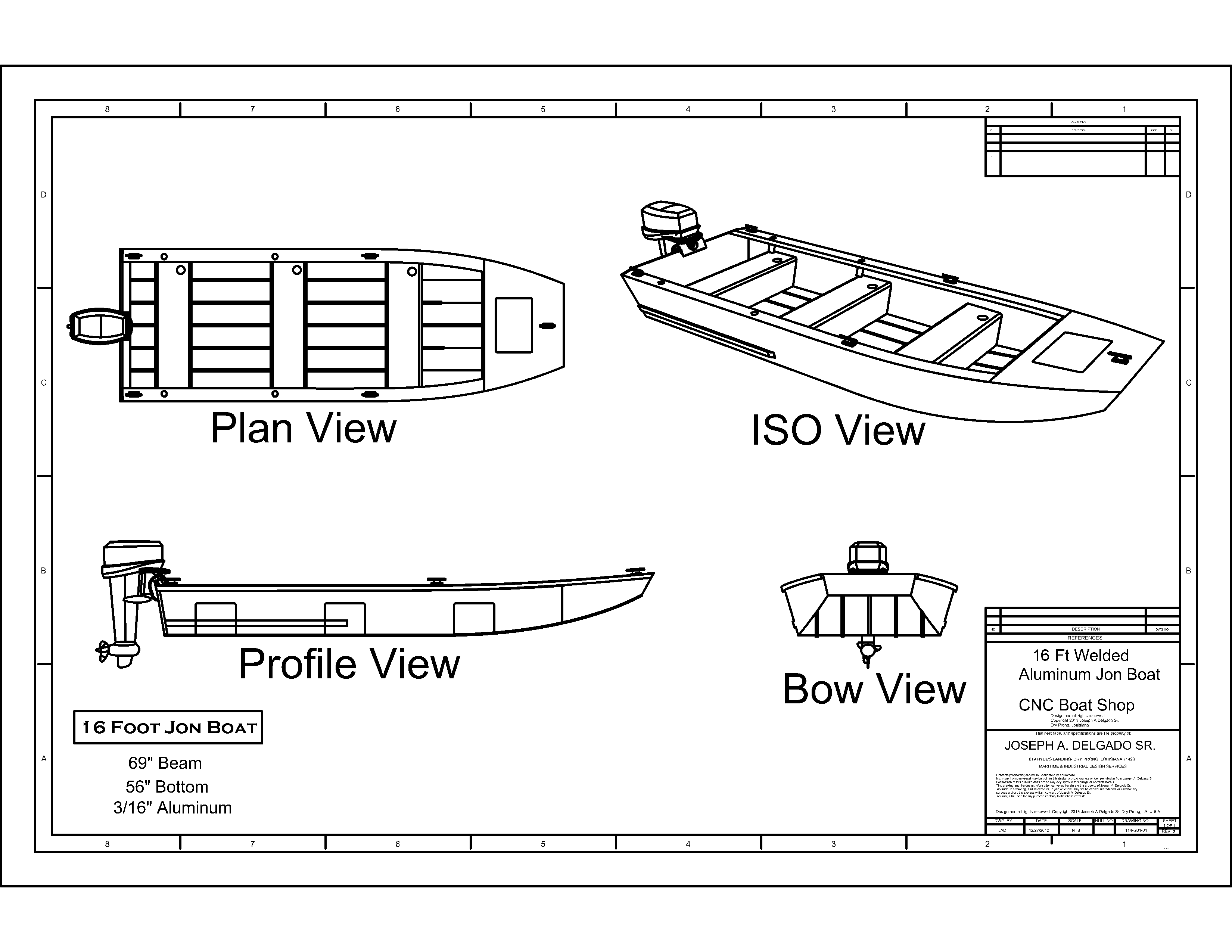 Aluminum Jon Boat Plans Free | How To Building Amazing DIY Boat Boat