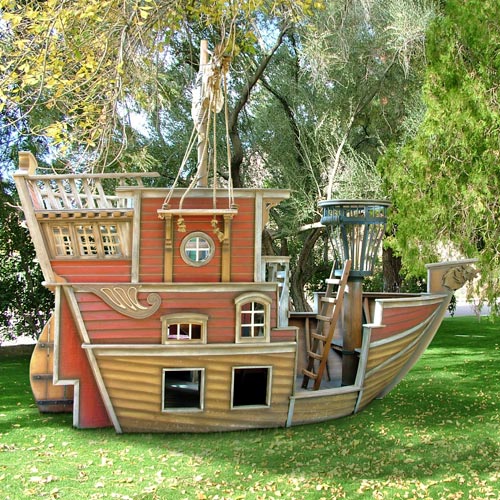 Pirate Ship Playhouse