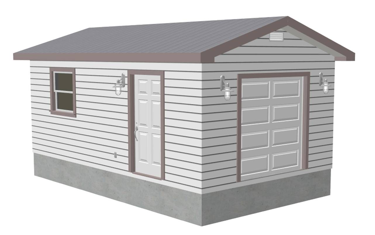 Free Gambrel Roof Storage Shed Plans