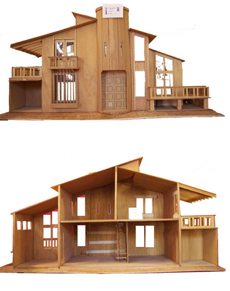 Ultra-Modern Doll House