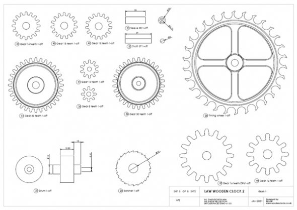 Permalink to free wooden clock plans download