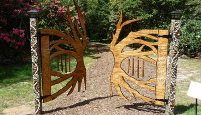 Unique Wooden Garden Gates