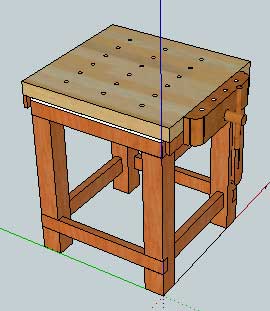 Wood Carving Bench Plans - How To build DIY Woodworking Blueprints PDF 