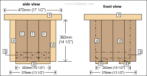 Wooden Planter Box Plans