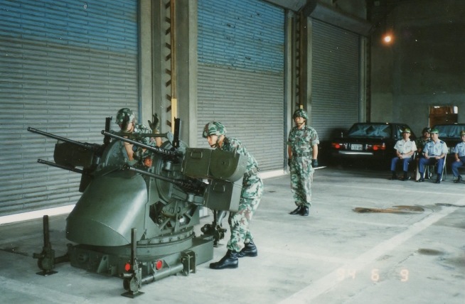 M-55展示訓練