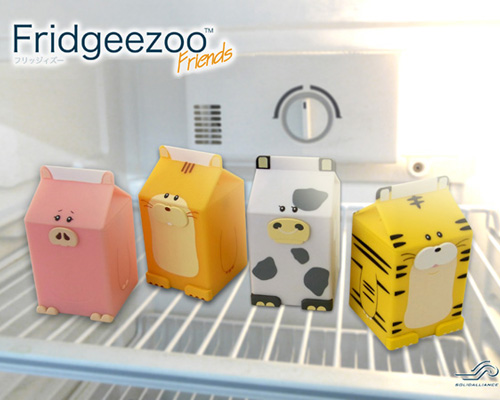 冷蔵庫の開けっ放し防止に活躍するガジェット「fridgeezoo friends（フリッジィズーフレンズ）」