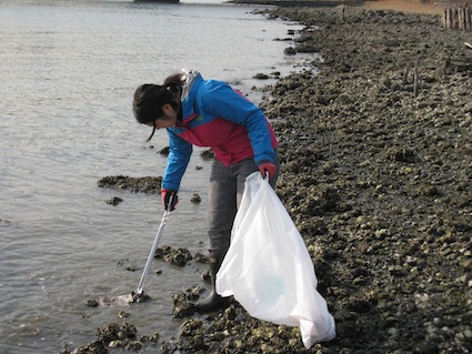 2014年2月1日（土）干潟清掃で「渡り鳥サポーターになろう！」⑥