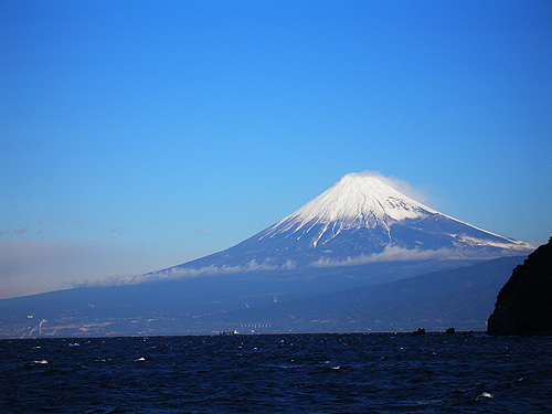 冬型富士山！
