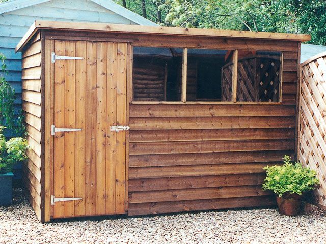pent shed plans how to build diy by