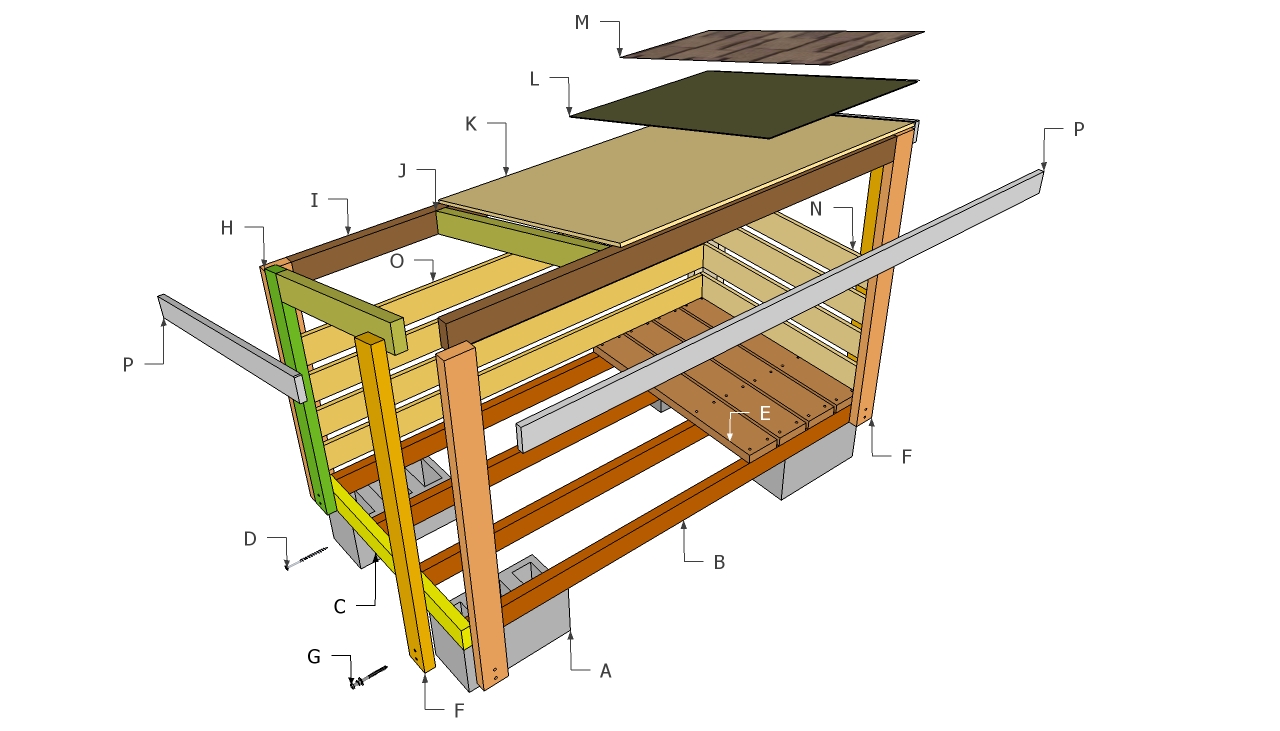 wood shed plans now available for pdf download online