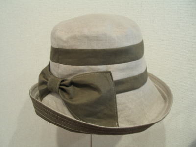 伊豆高原　ギャラリー　ショップ　ギャラリーぶなの木　コットンの帽子