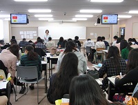 大阪健康ほいく授業（教室風景）201412