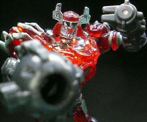 DEMON RED Microman Magnepowers ACROYER MAGNEOPOWERS 487
