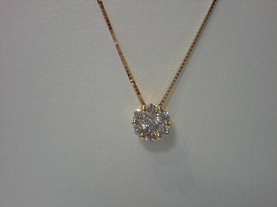 トク割＆送料無料 キラキラダイヤモンドのネックレス ネックレス