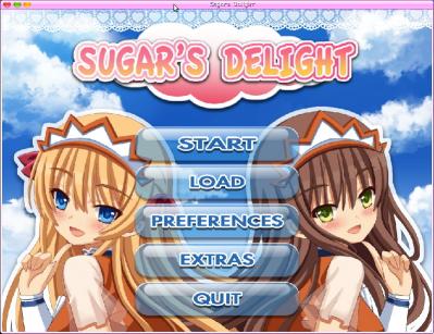 Sugar's Delightメニュー画面