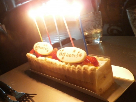 誕生日＆結婚記念ケーキ