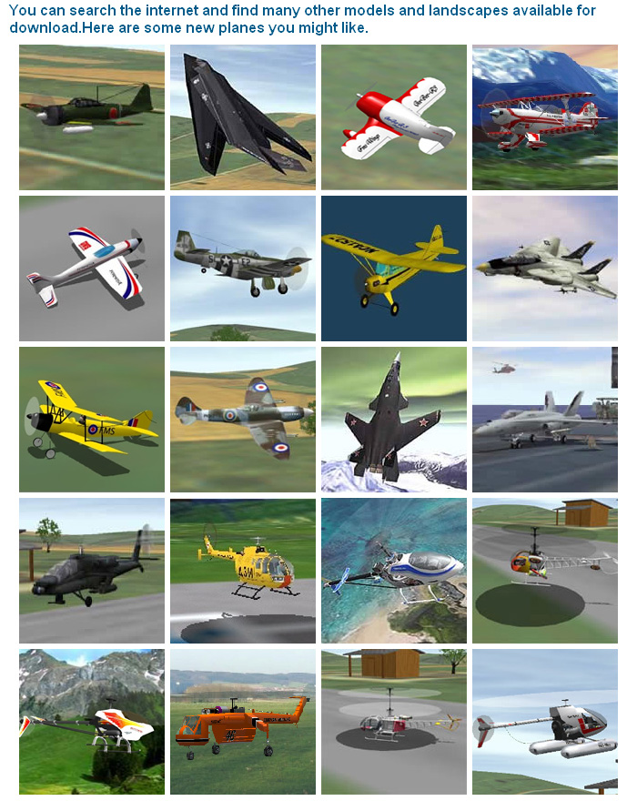 rc plane types