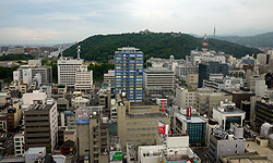 松山市街の眺め