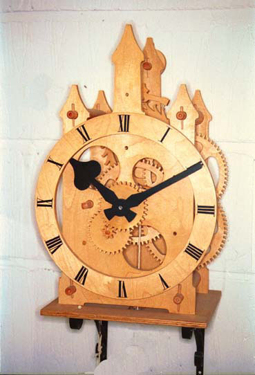 Wood Atomic Clock Plans